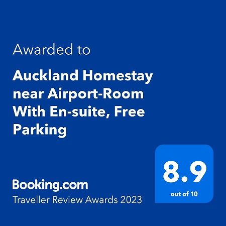 Auckland Homestay Near Airport-Room With En-Suite, Free Parking Papakura Eksteriør billede